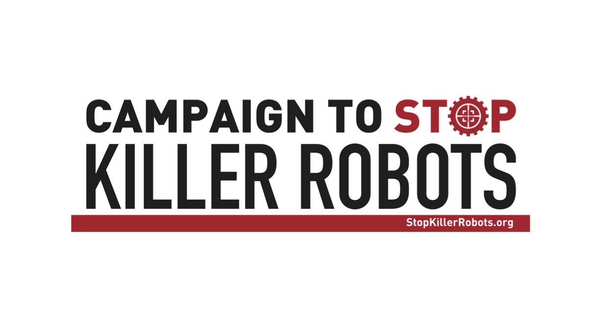 STOP KILLER ROBOTS 배너 이미지
